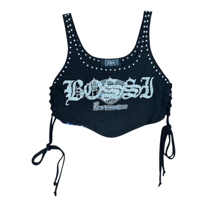 Femme Rhinestone Vintage Tees
