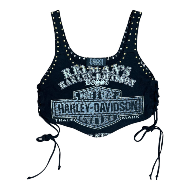 Femme Rhinestone Vintage Tees
