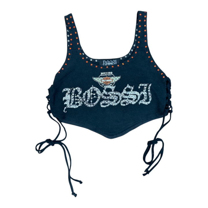 Femme Rhinestone Vintage Tees