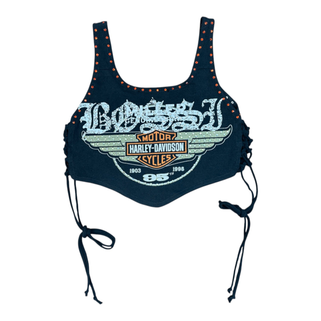Femme Rhinestone Vintage Tees