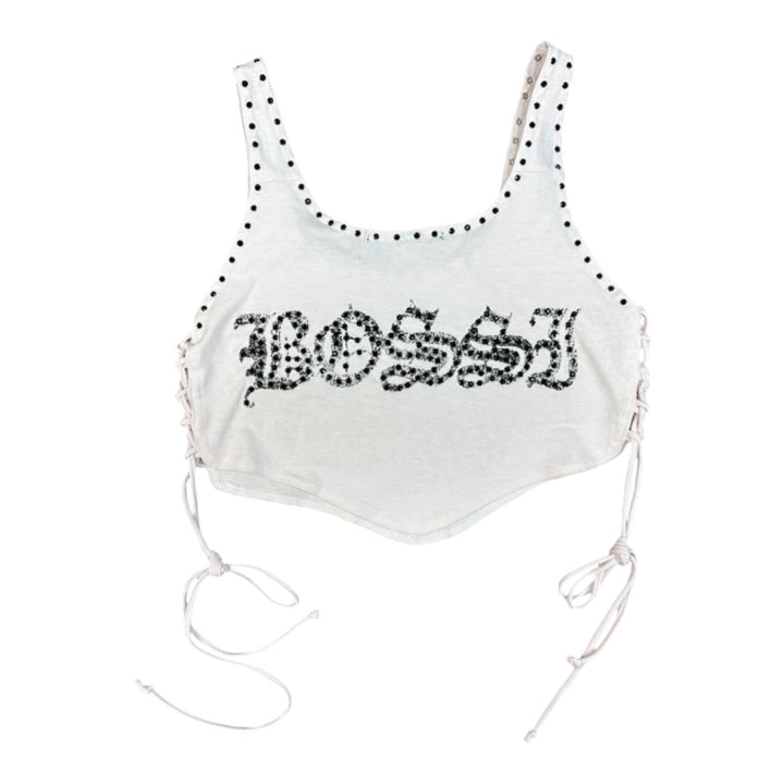 Femme Rhinestone Vintage Tees