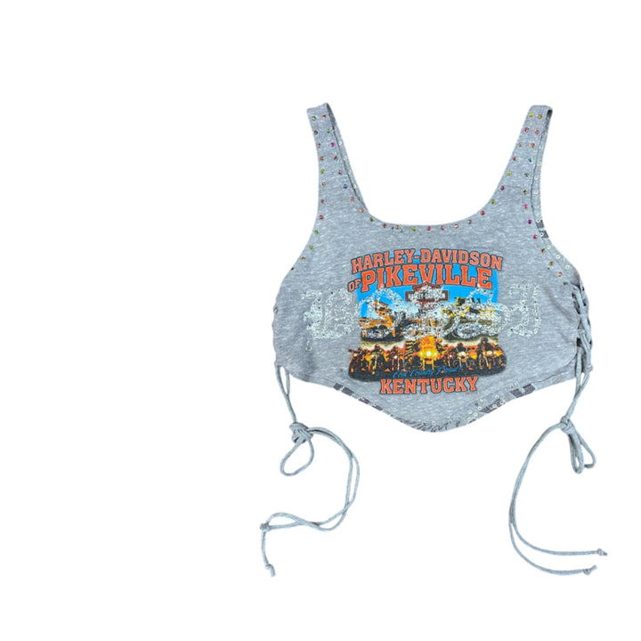 Femme Rhinestone Vintage Tees