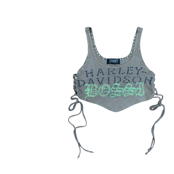 Femme Rhinestone Vintage Tees