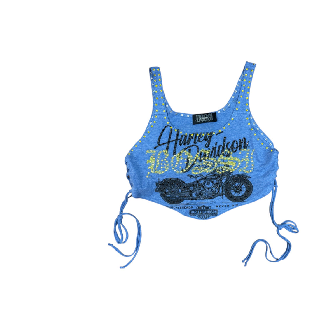 Femme Rhinestone Vintage Tees