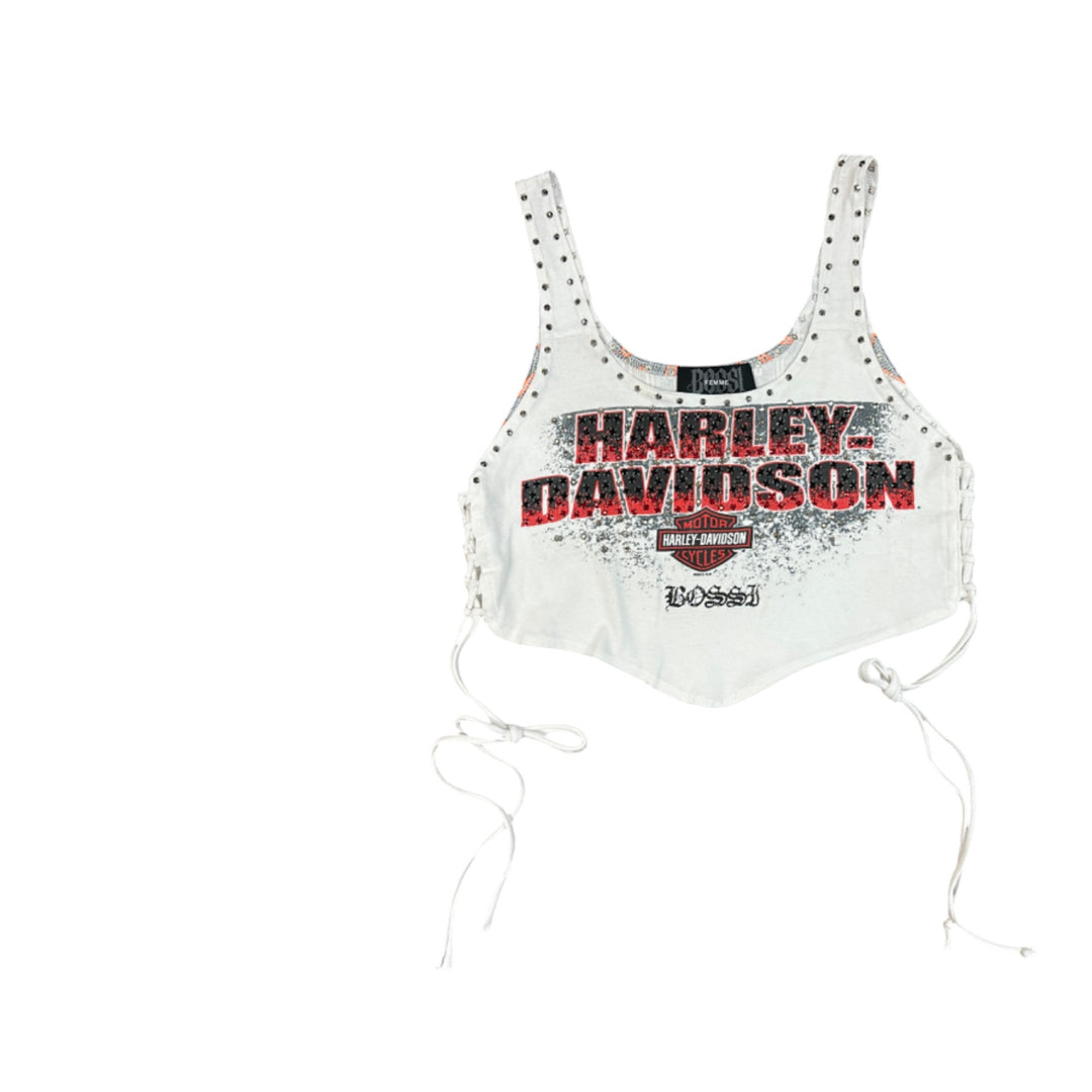 Femme Rhinestone Vintage Tees