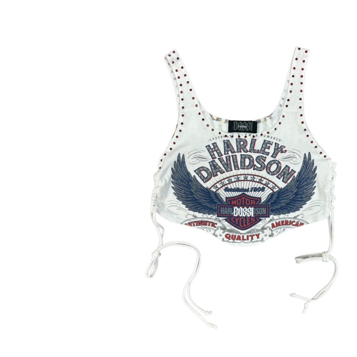 Femme Rhinestone Vintage Tees
