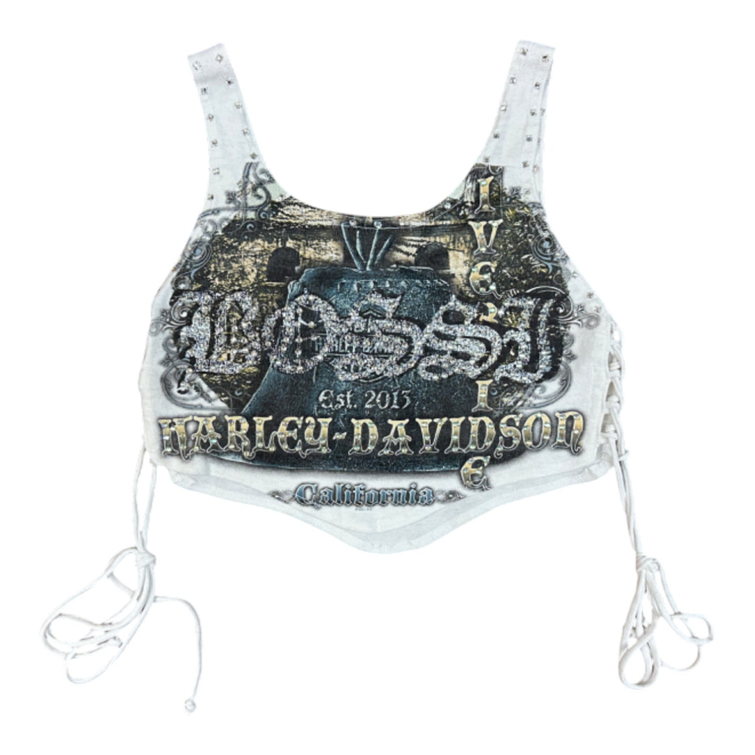 Femme Rhinestone Vintage Tees