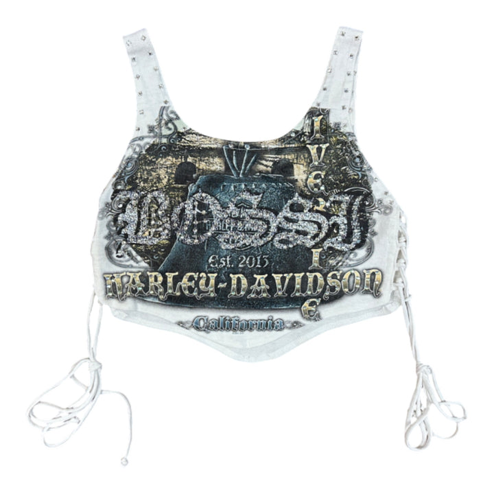 Femme Rhinestone Vintage Tees
