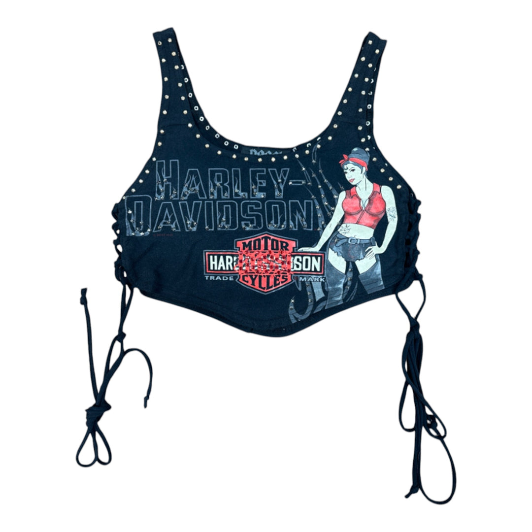 Femme Rhinestone Vintage Tees