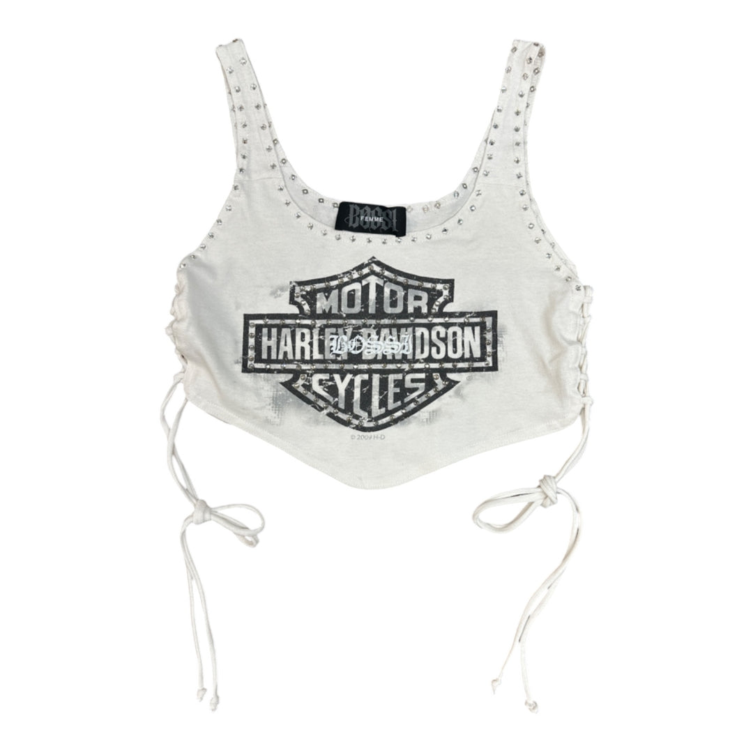 Femme Rhinestone Vintage Tees
