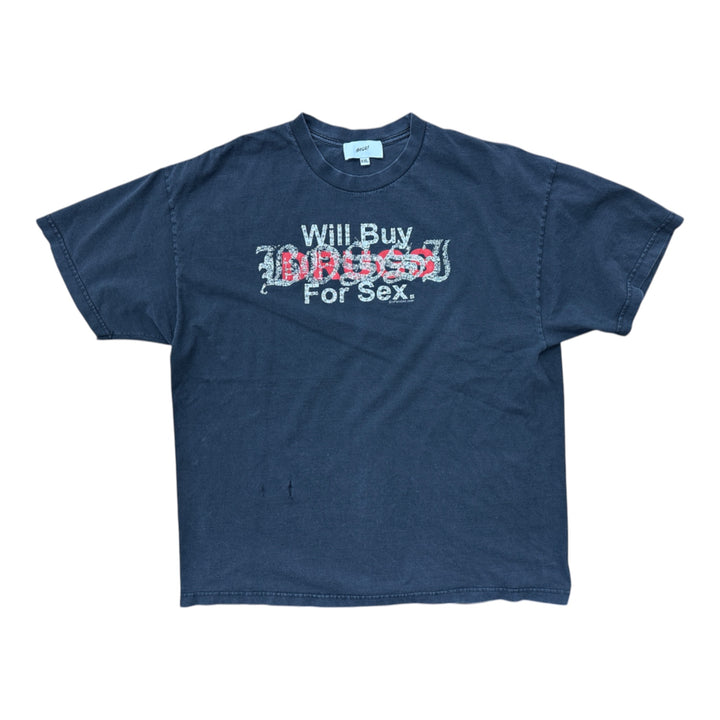 Rhinestone Vintage T-Shirt (XXL)