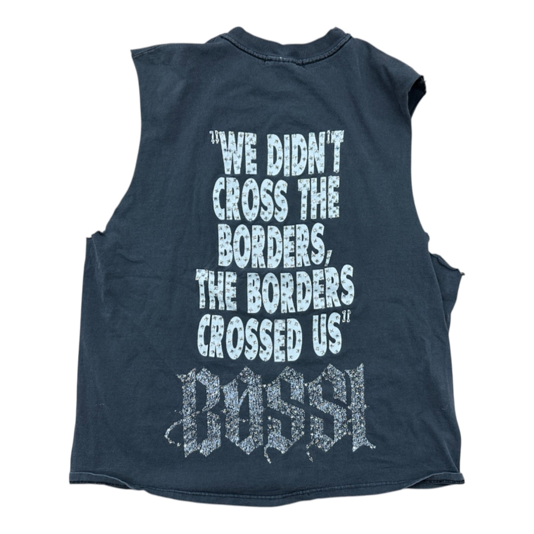 Rhinestone Vintage T-Shirt (L)