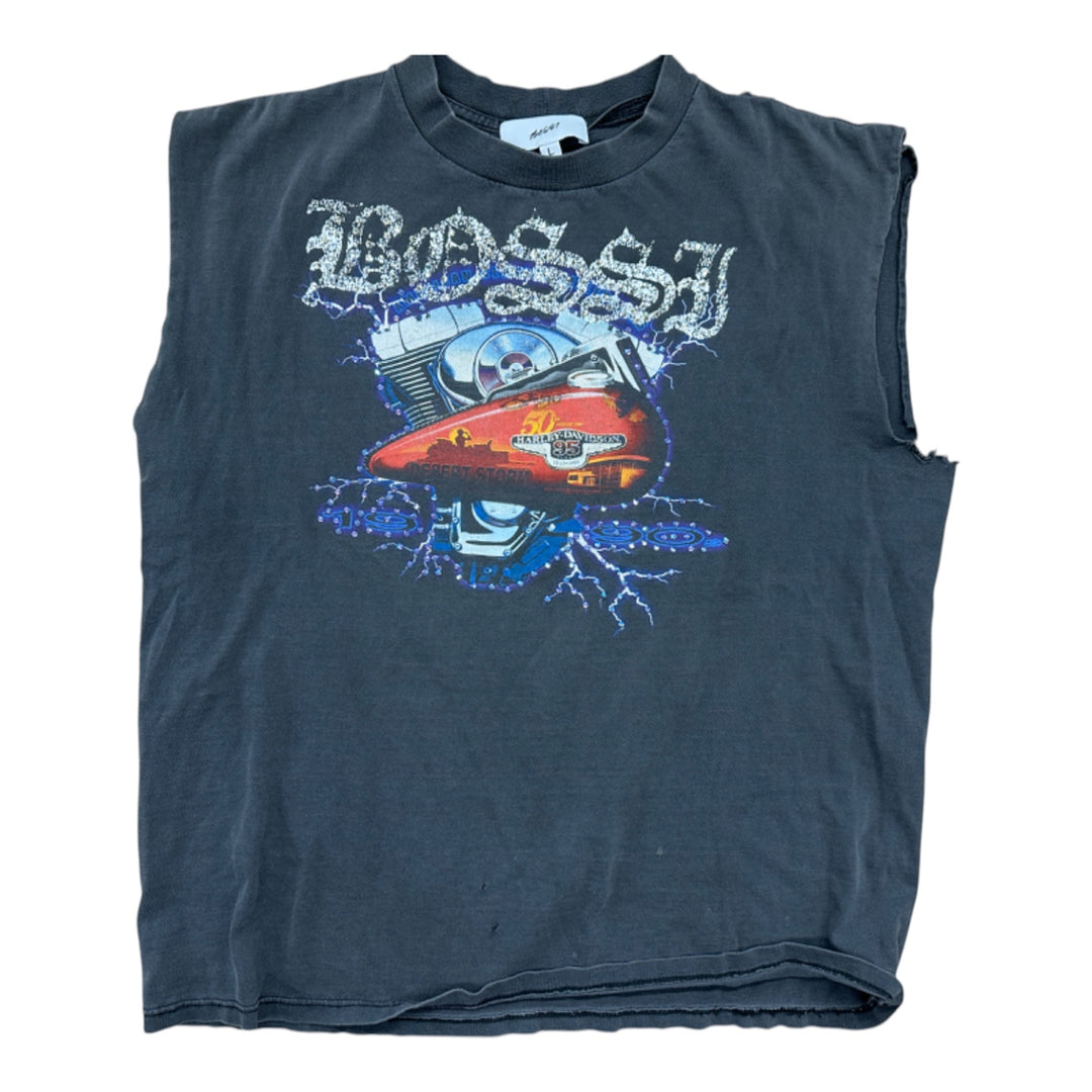 Rhinestone Vintage T-Shirt (L)