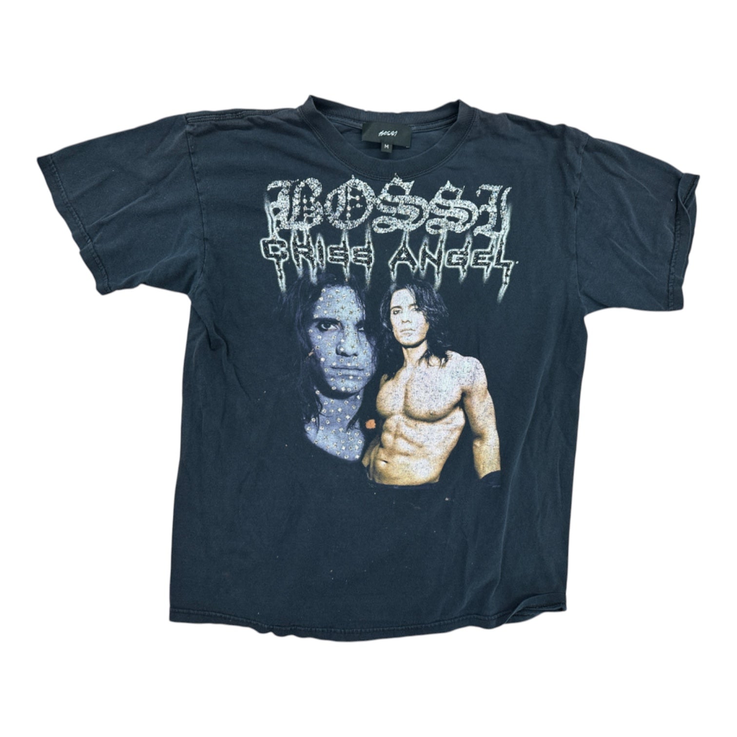 トップス DIANTE RHINESTONE VINTAGE TEE Rhinestone Vintage T-Shirt (M) – Patron of the New