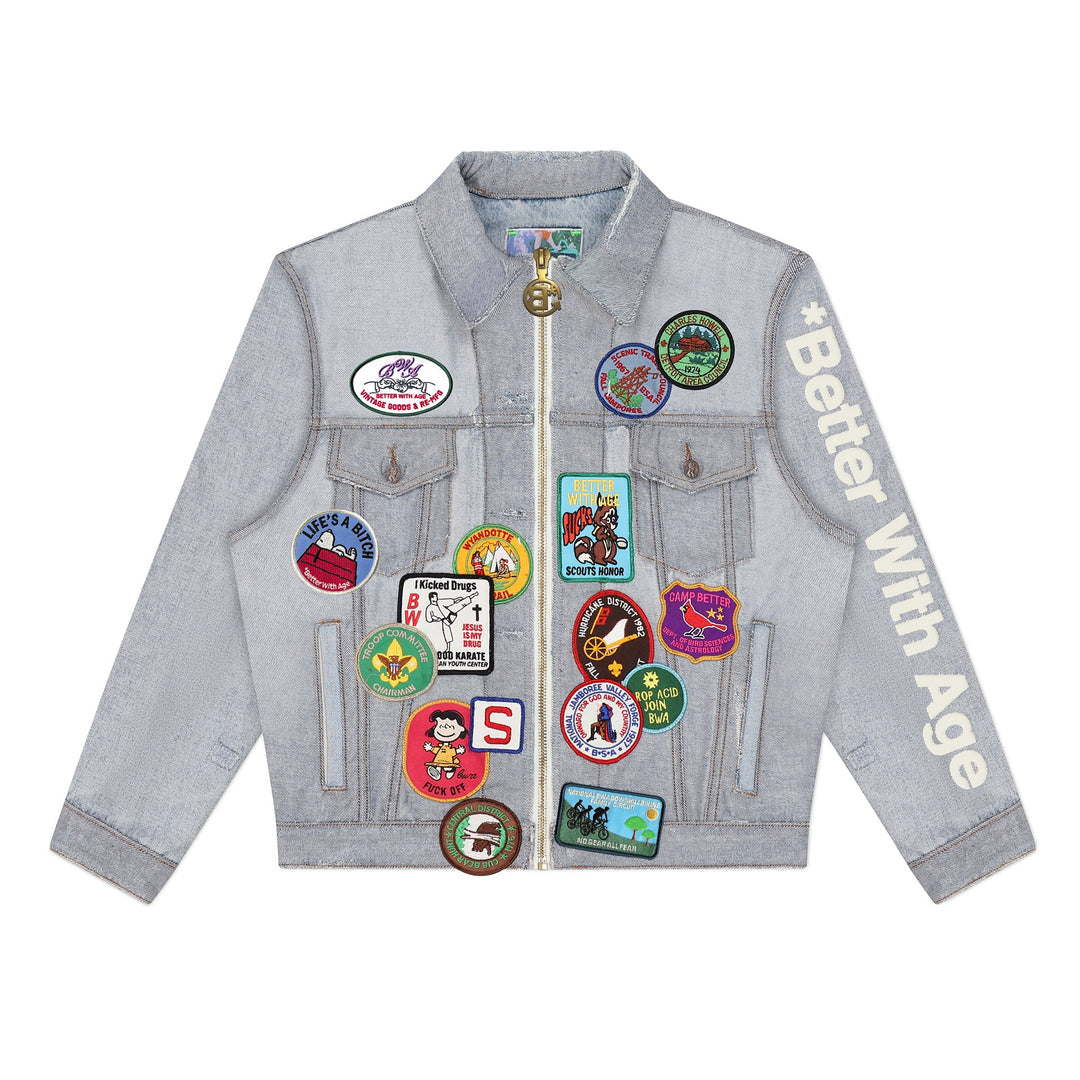 Brogue Reconstructed Reversible Trucker Jacket