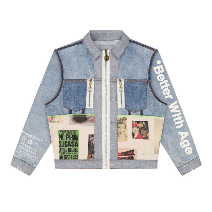 Brogue Reconstructed Reversible Trucker Jacket