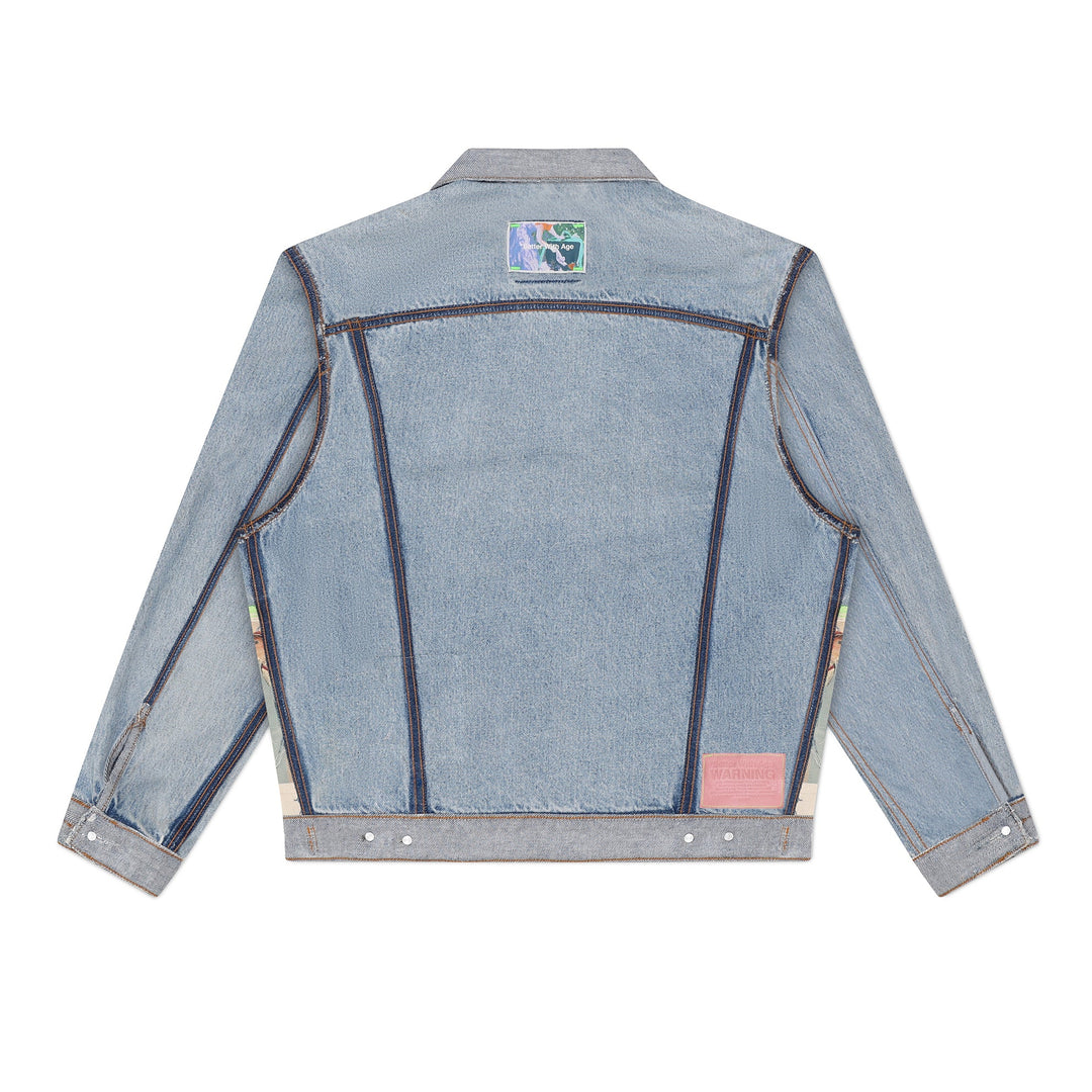 Brogue Reconstructed Reversible Trucker Jacket