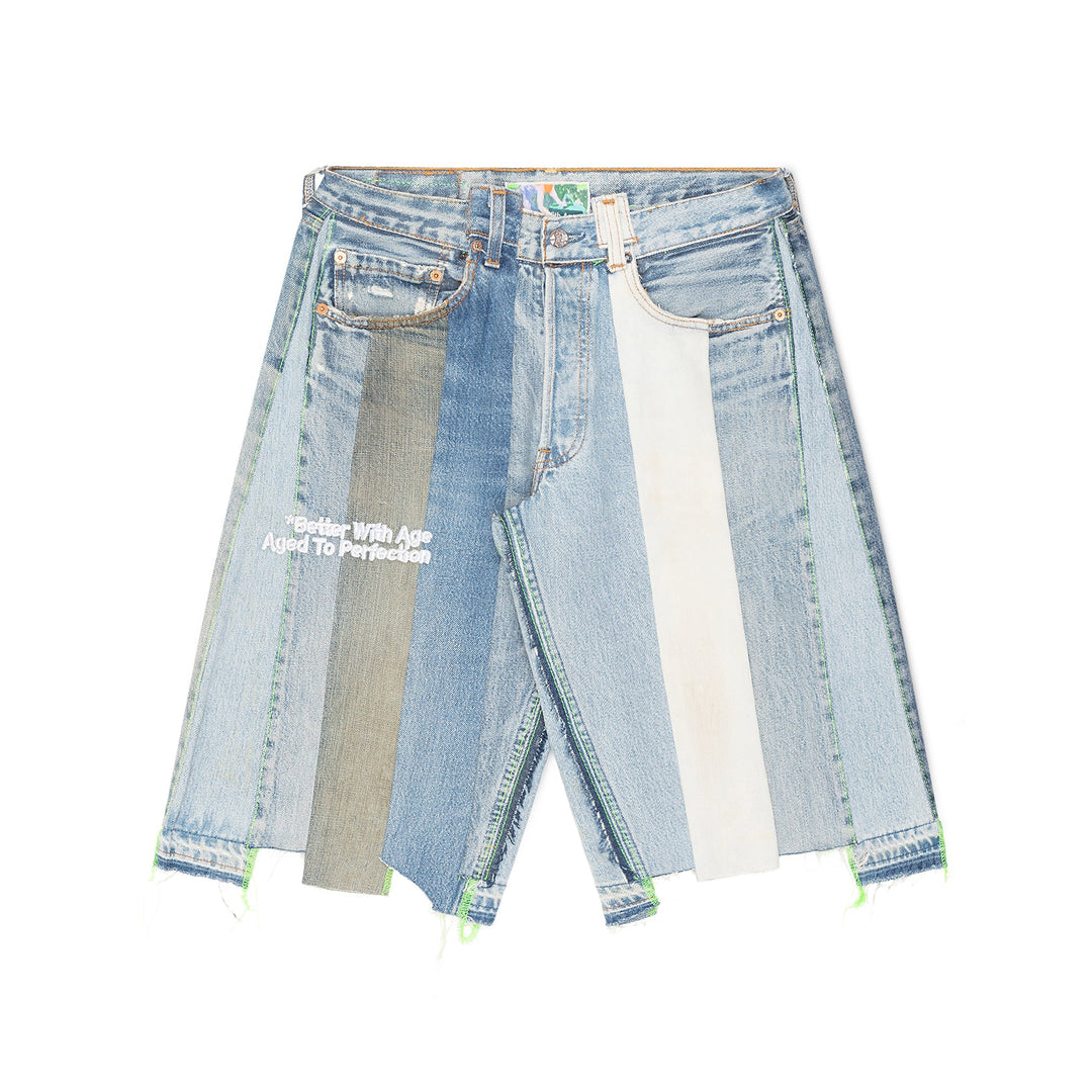 Cancel Double-Wide Denim Short