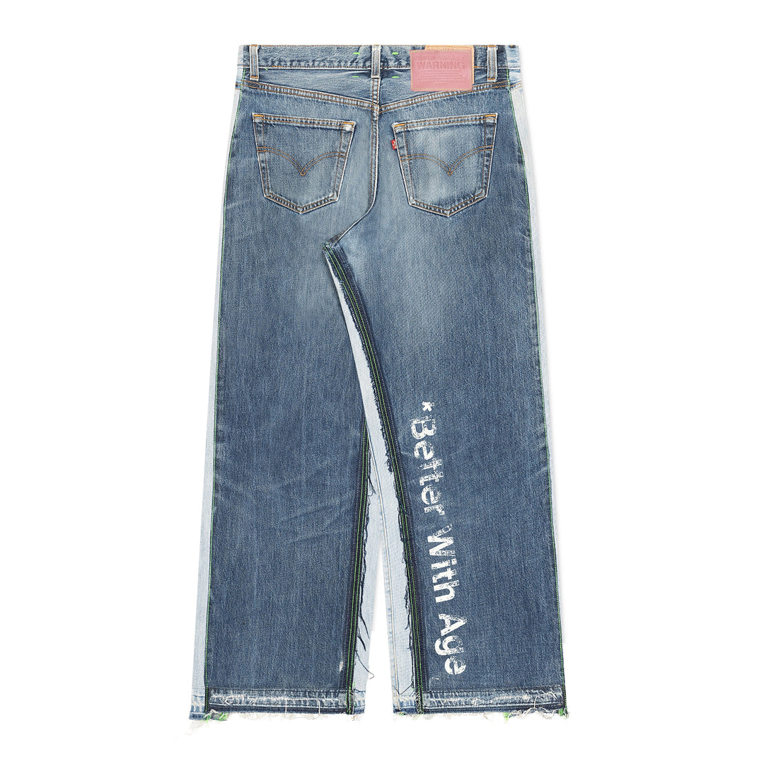 In Case You Forgot Triple-Wide Denim