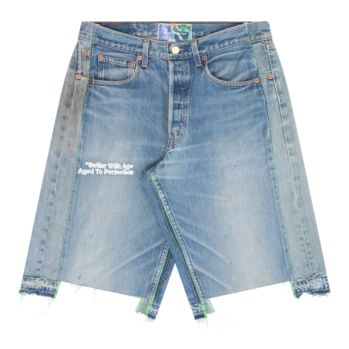 Monroe Triple-Wide Denim Short