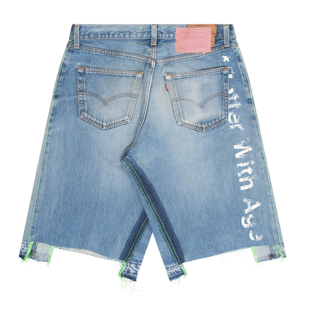 Monroe Triple-Wide Denim Short