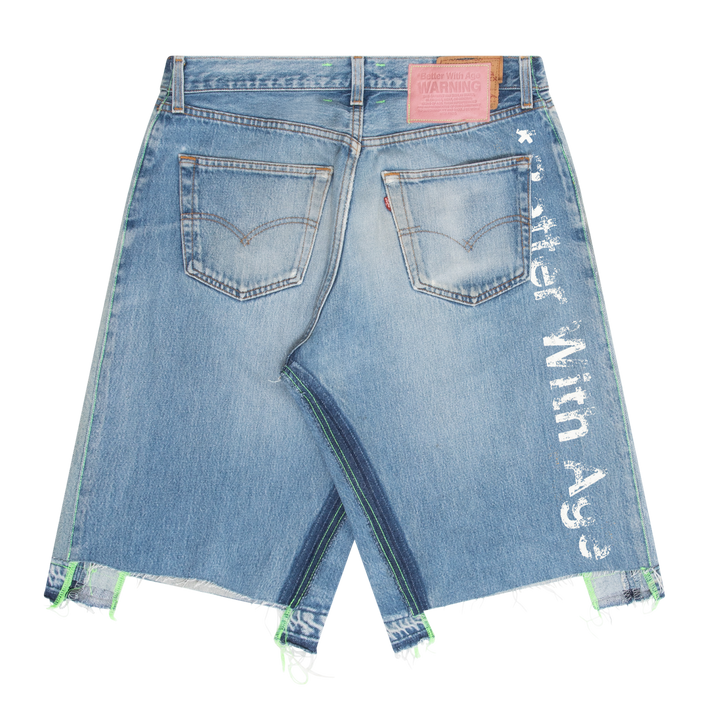 Monroe Triple-Wide Denim Short