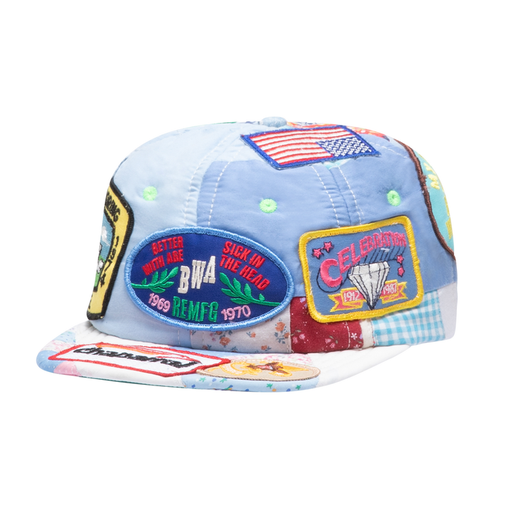 Gentlemen's Reconstructed Quilt Hat