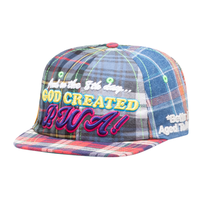 Science Reconstructed Mixed Plaid Hat