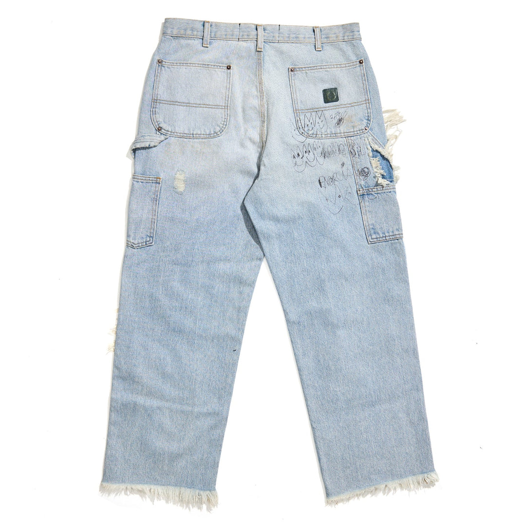 Busted Dbl Knee Jean