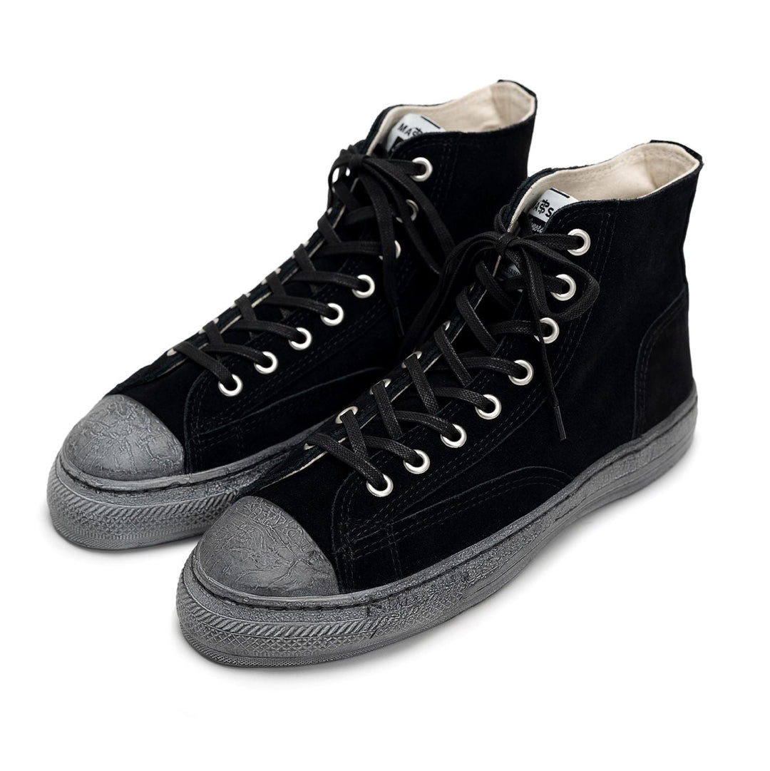 "MASSES x General Scale." PAST Sole Suede High-top Sneaker