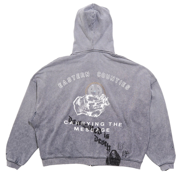 Carrying The Message Zip Hoodie