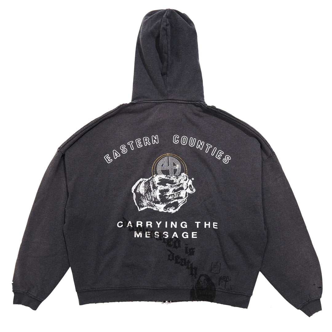 Carrying The Message Zip Hoodie