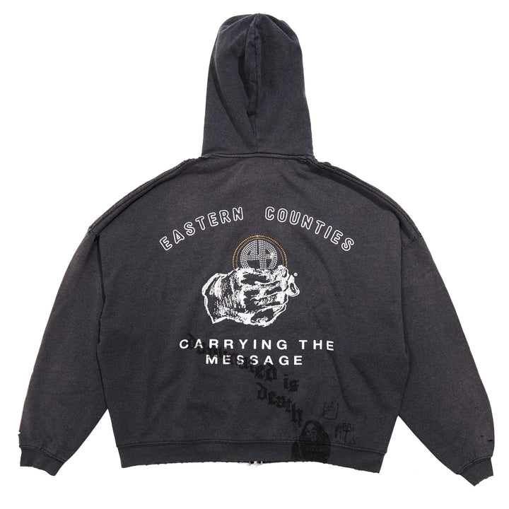 Carrying The Message Zip Hoodie