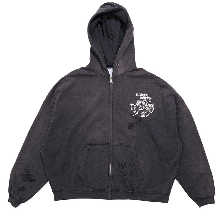 Carrying The Message Zip Hoodie