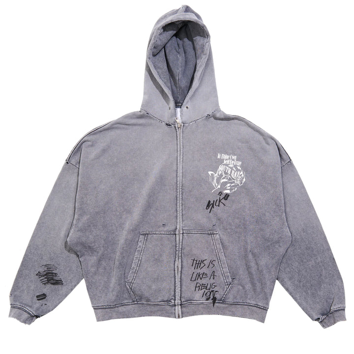 Carrying The Message Zip Hoodie