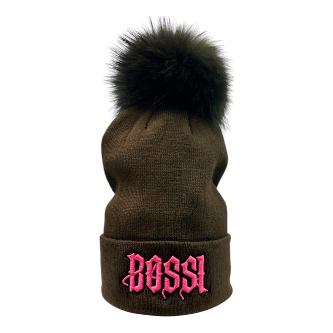 Bossi x POTN Beanie w/ Fur