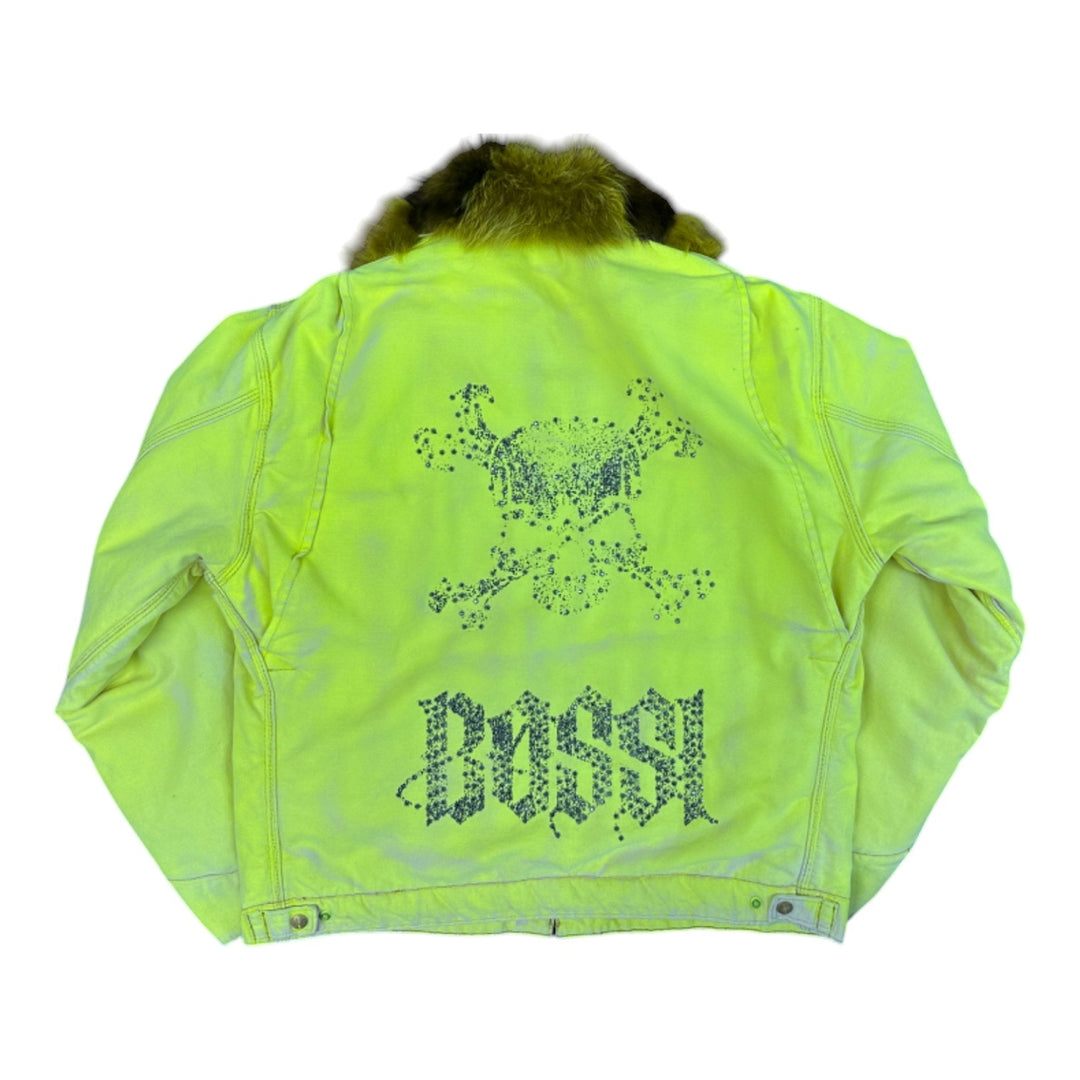 Bossi x POTN Fur-Lined Canvas Jacket