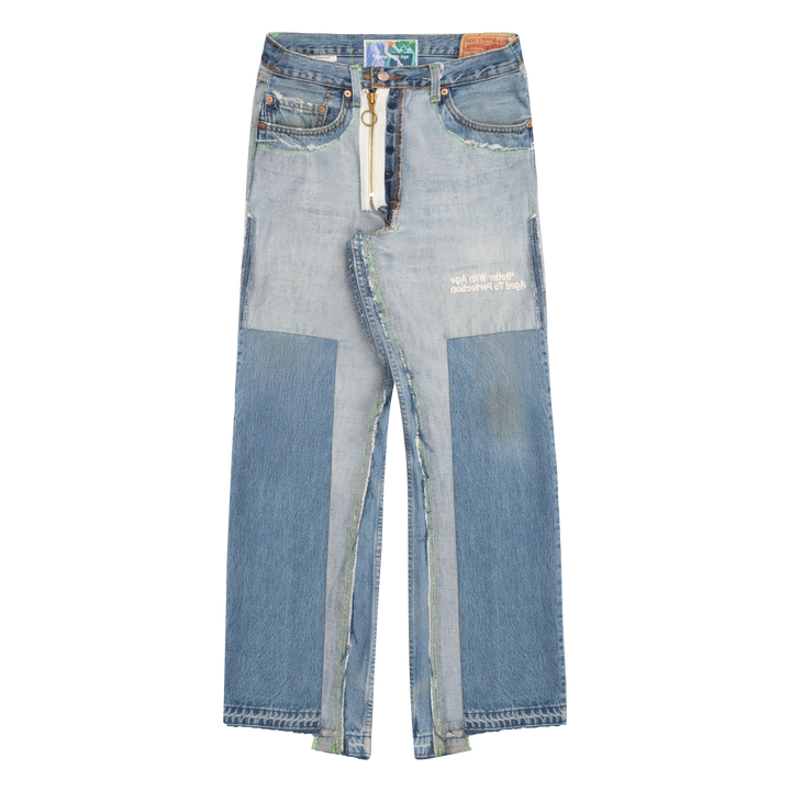 Escapade Reconstructed Denim Trouser