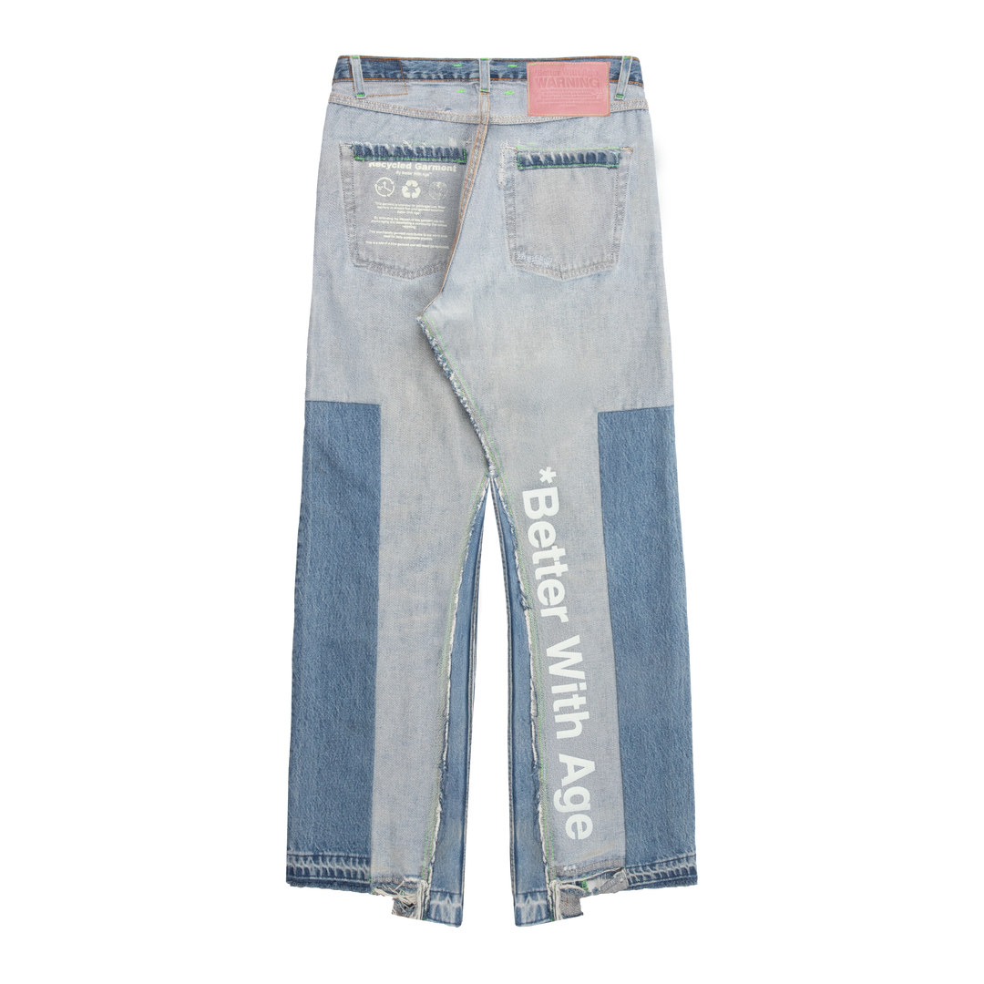 Escapade Reconstructed Denim Trouser
