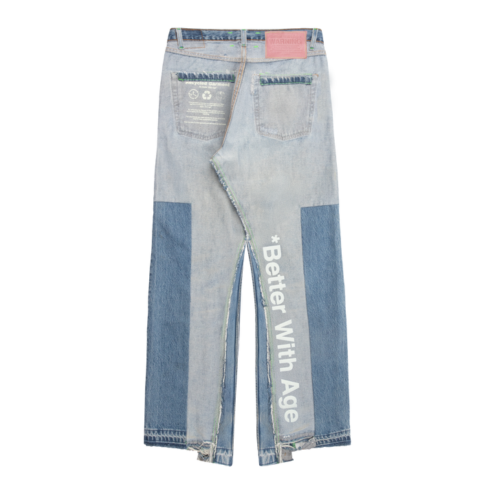 Escapade Reconstructed Denim Trouser