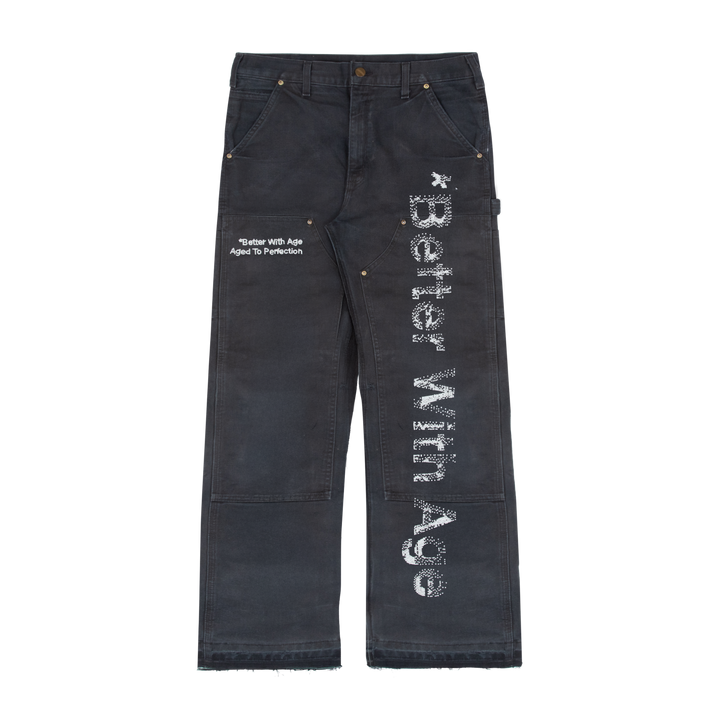 Forgot Double Knee Hand-Beaded Trouser