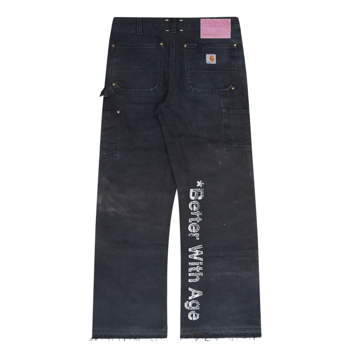 Forgot Double Knee Hand-Beaded Trouser