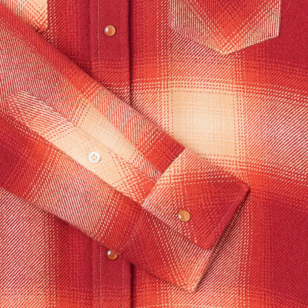 Shadow Plaid Cashmere Shirt