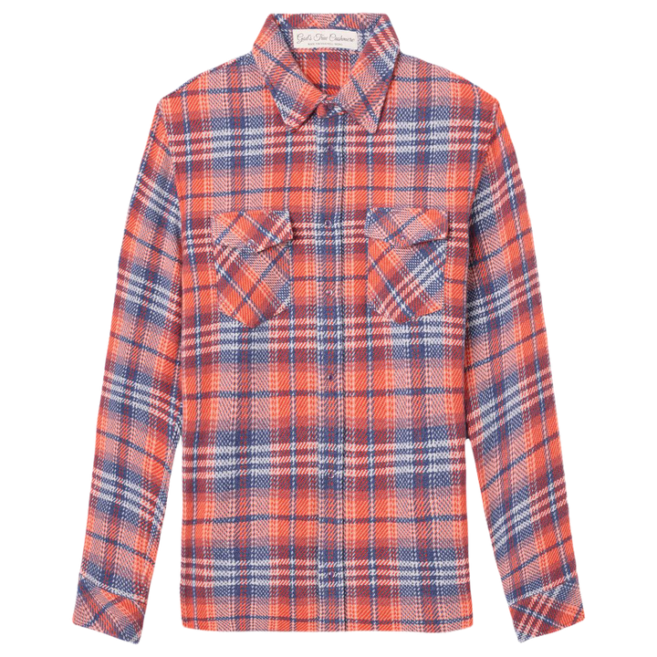 Americana Tartan Cashmere Shirt