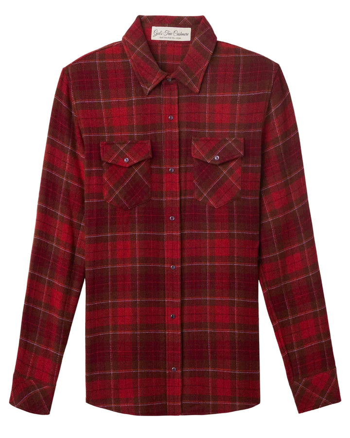Love Tartan Cashmere Shirt