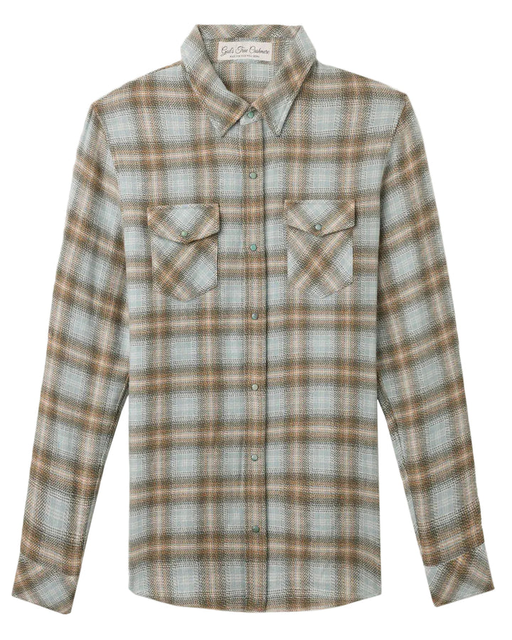 Joy Tartan Cashmere Shirt