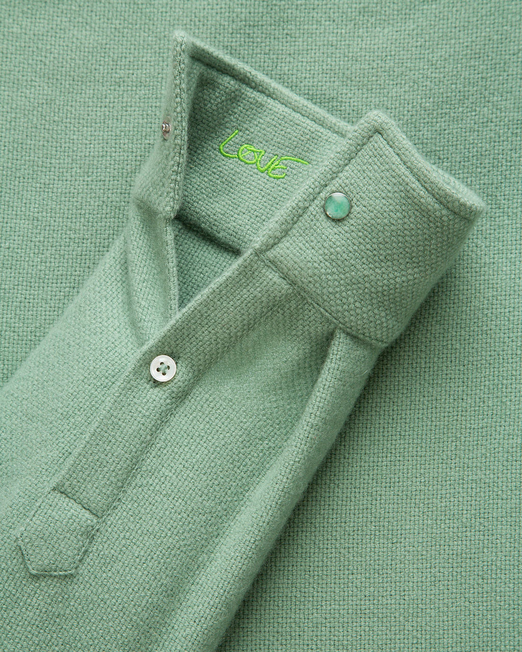 Agave Solid Cashmere Shirt