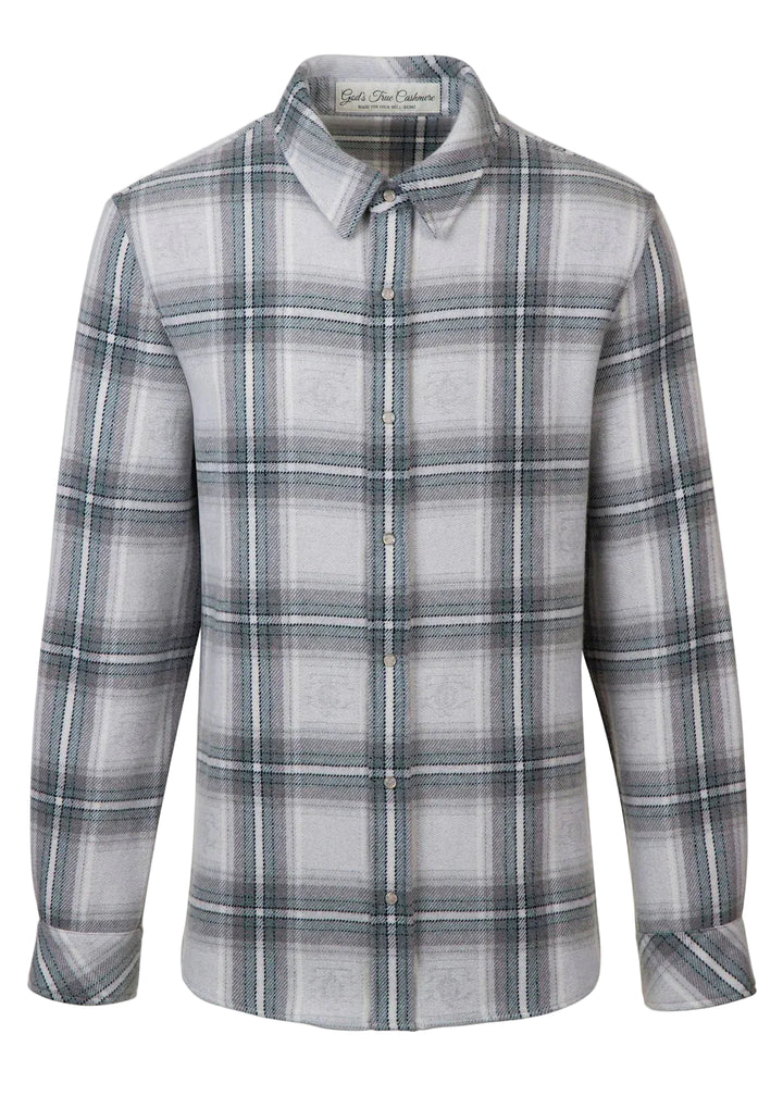 Cloud Light Tartan Cashmere Shirt NP