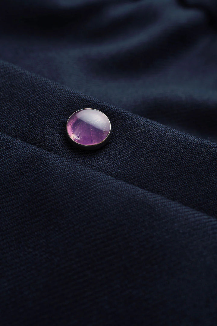 Navy Soul Cashmere Pants