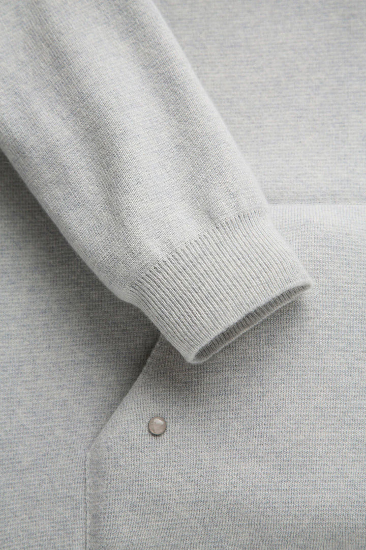 Zinc Knit Cashmere Hoodie